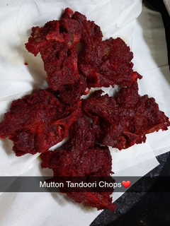 A picture of Mutton Tandoori Chops.
