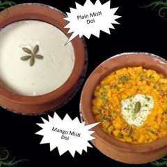 A picture of Mango Misti Doi.