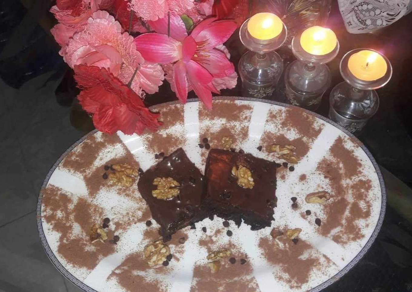 Chocolate walnut brownie