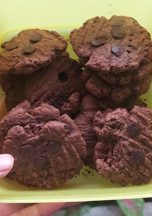 Foto resep Choco cookies teflon