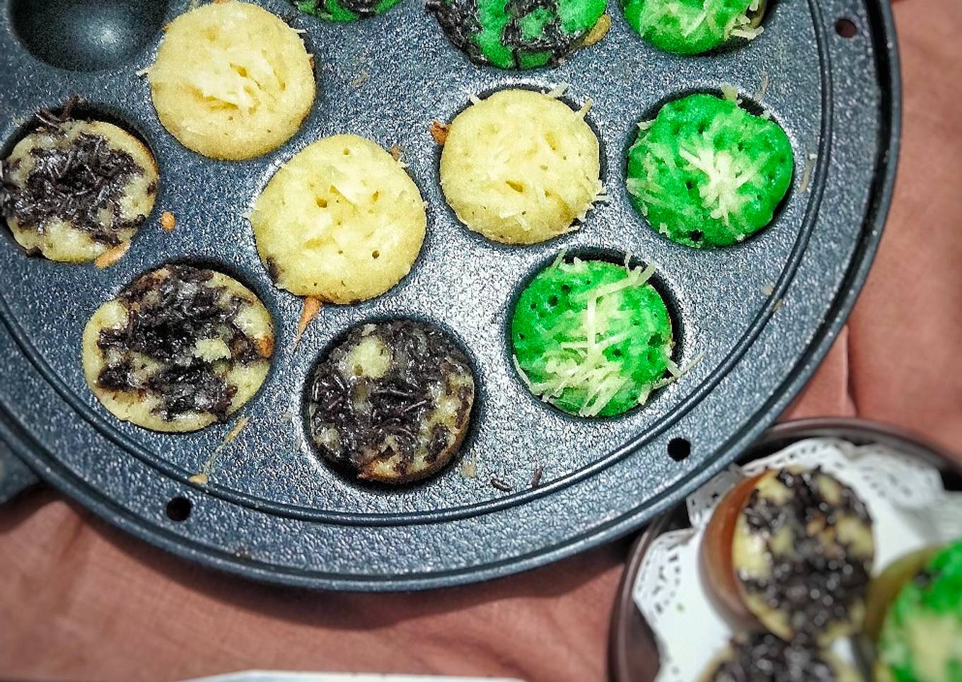 Kue Cubit Tanpa Telur (eggless)