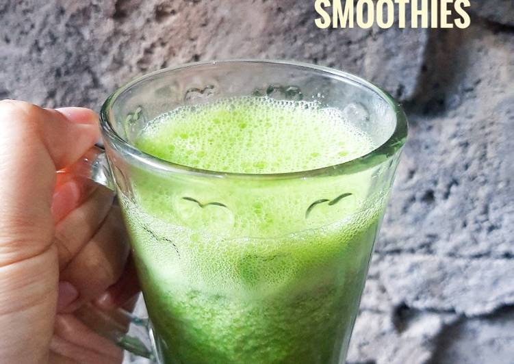 Cara bikin Green Pineapple Smoothies , Bikin Ngiler