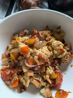 A picture of Scrambled eggs.