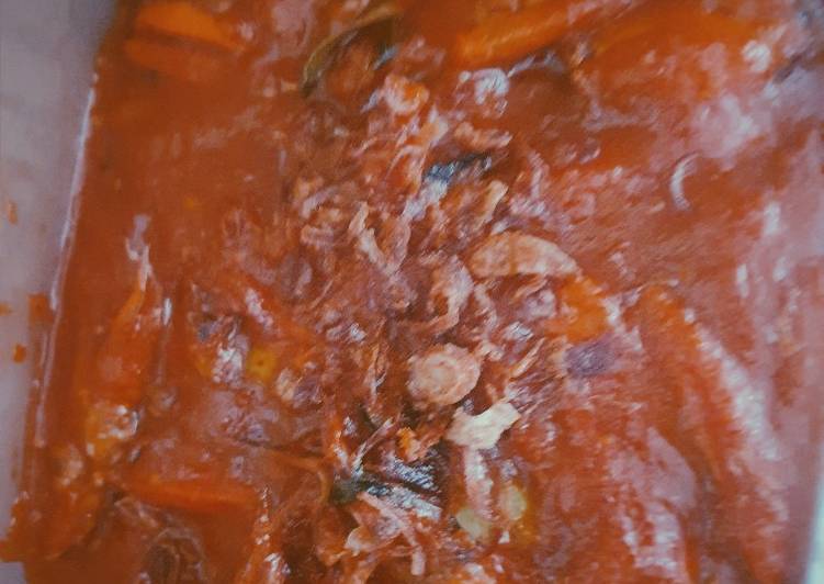 Bahan mengolah Cumi pete saus padang mudah dan enak yang Bisa Manjain Lidah