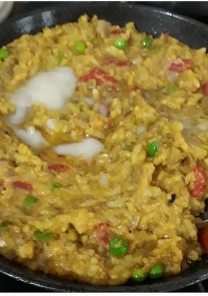 A picture of Masala Khichri.