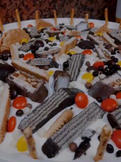 صورة لوصفة كيكة السنافر اللذيذة 😋✨