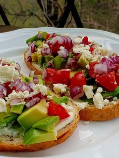 Avokádós reggeli recept fotója