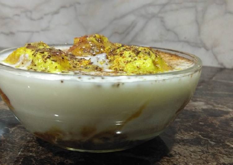 Instant Dahi bhalla / Dahi Vada