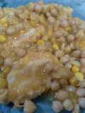 Pollo con garbanzos delicioso 🐔