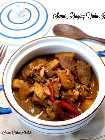 Anti Ribet, Memasak Semur Daging Tahu Kentang Murah