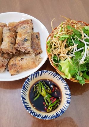 Hình của món Ram chay.