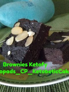 Foto resep Brownies Ketofy #ketopad_cp_ketobeticcake