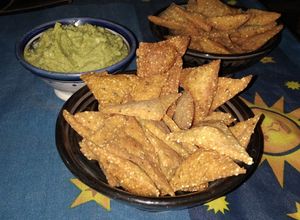 Una foto de Nachos de copetín