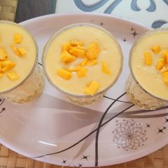 A picture of Mango shake.