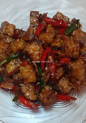 Foto resep Orek Tempe Pedas manis