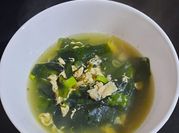 Gambar wakame dashi