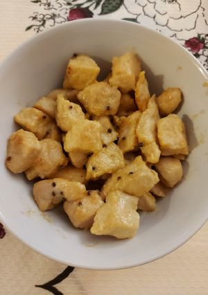 Una foto de Pollo a la Mostaza