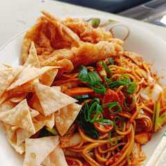 A picture of Mie Goreng Jawa ala-ala.