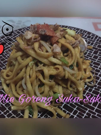 Cara Gampang Membikin Resep Mie Goreng Suka-Suka (Mie Burung Dara) yang Lezat Anti Ribet, Menggugah Selera