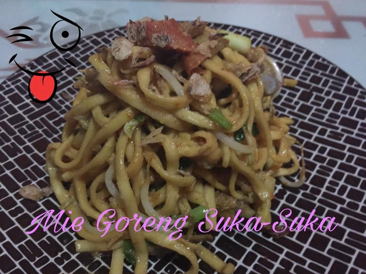 Cara Gampang Membikin Resep Mie Goreng Suka-Suka (Mie Burung Dara) yang Lezat Anti Ribet, Menggugah Selera