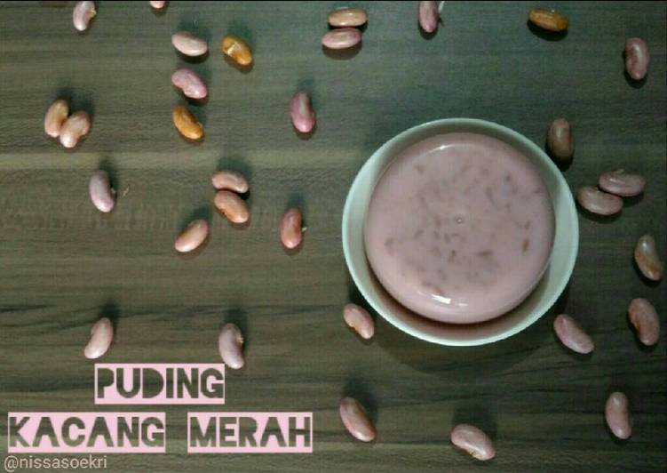 Puding kacang merah