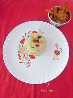 ফ্রাইড রাইস (fried rice recipe in Bengali) রেসিপির প্রধান ছবি