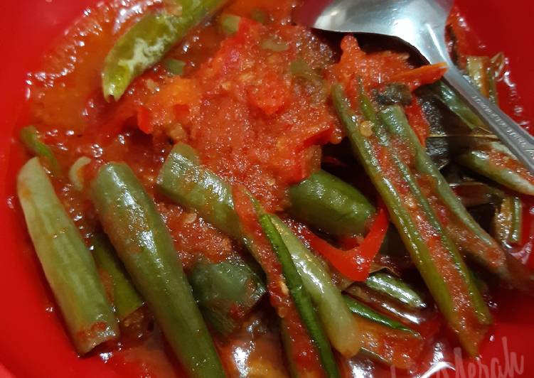 Terong Telunjuk Tumis Cabe Merah