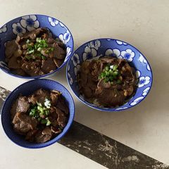 A picture of Mimi's Gyudon.