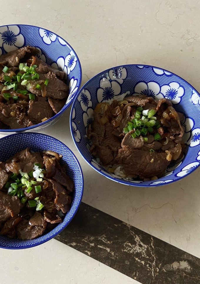 A picture of Mimi's Gyudon.