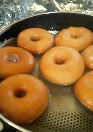 صورة لوصفة دوناتس شهية يمي يمي 😍😘😘