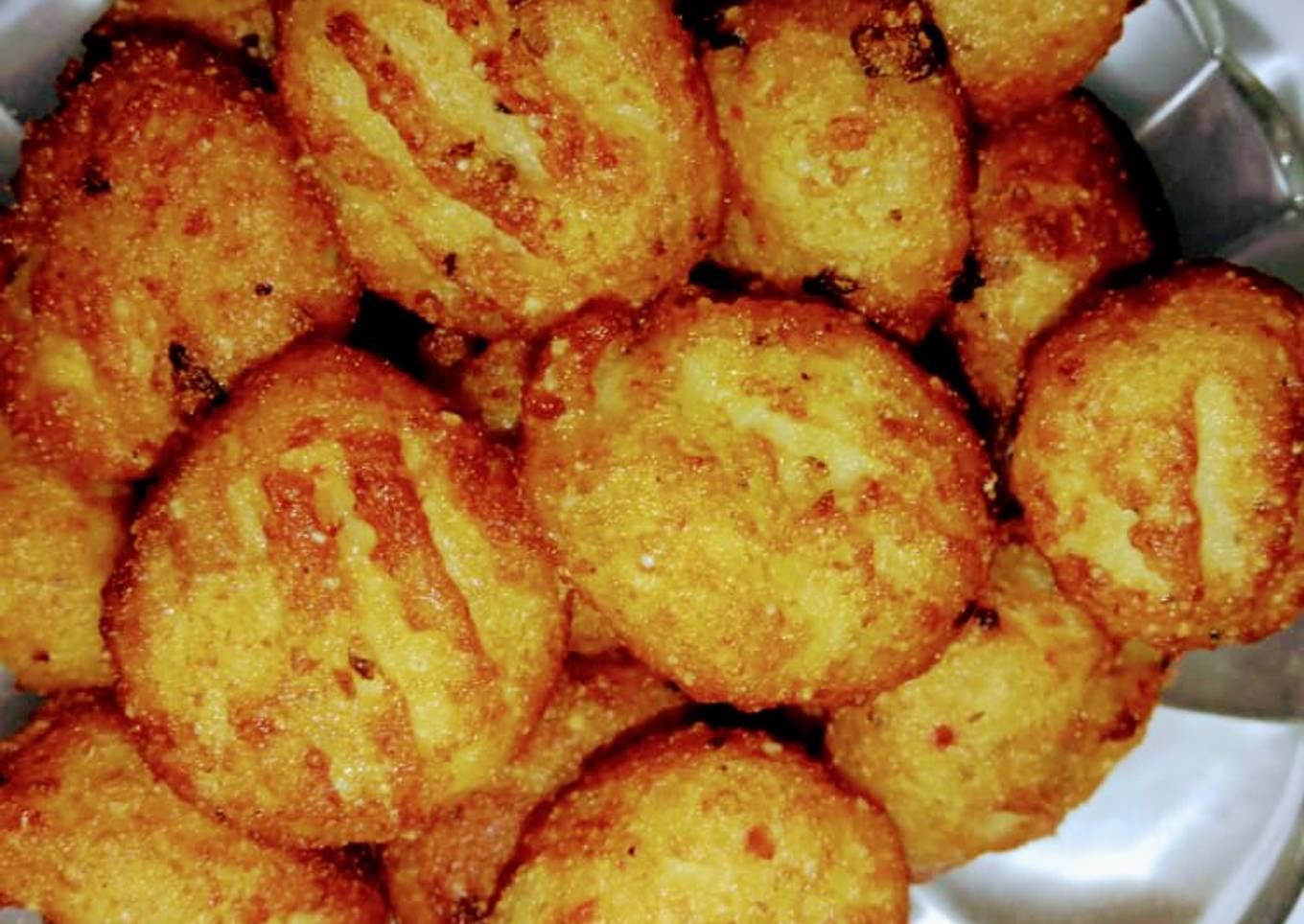 Potato pepper bubbles
