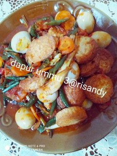 Foto resep Tofu telur puyuh saos padang