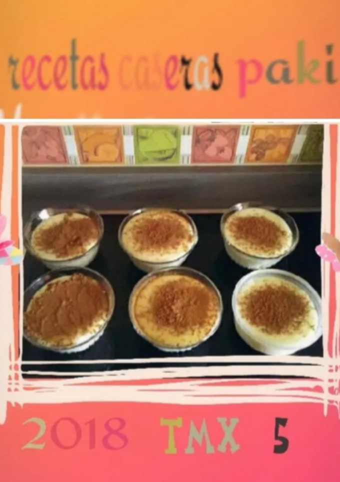 Una foto de Natillas de galleta 🍪en la Thermomix5 💠a mi manera