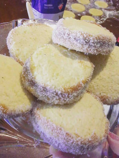 Una foto de Alfajores de maicena