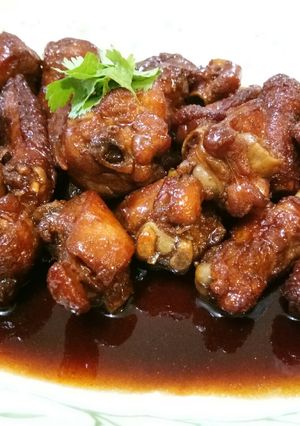A picture of Marmite Chicken.