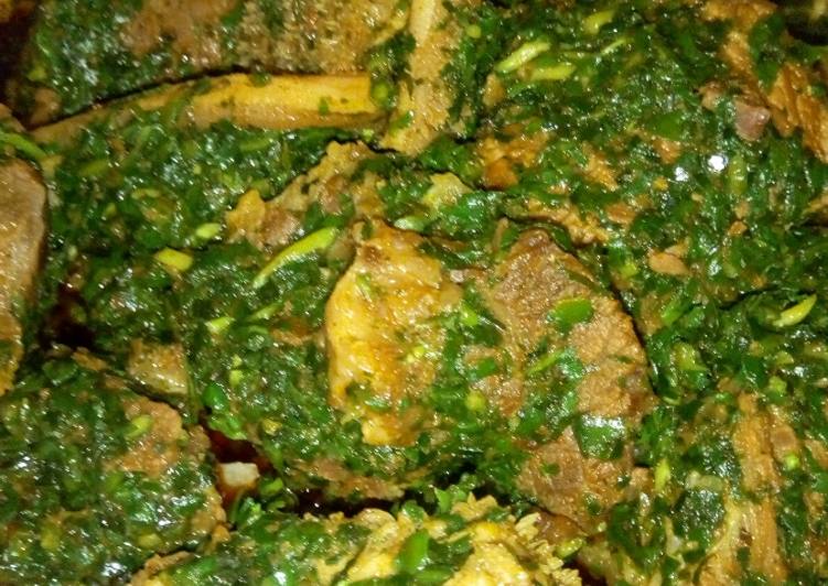 creative Afang soup Recipe | ingredients to make Afang soup Award-winning