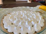 Una foto de lemon pie sin manteca