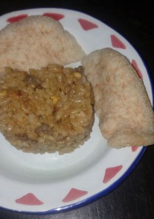 Foto resep Nasi goreng teri daging (no MSG & anti gtm batita)