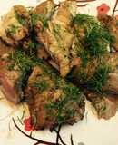 Gà trống nướng sả