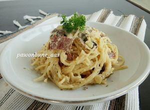 Foto resep Creamy Spaghetti Carbonara