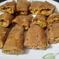 A picture of Boiled semolina roll.