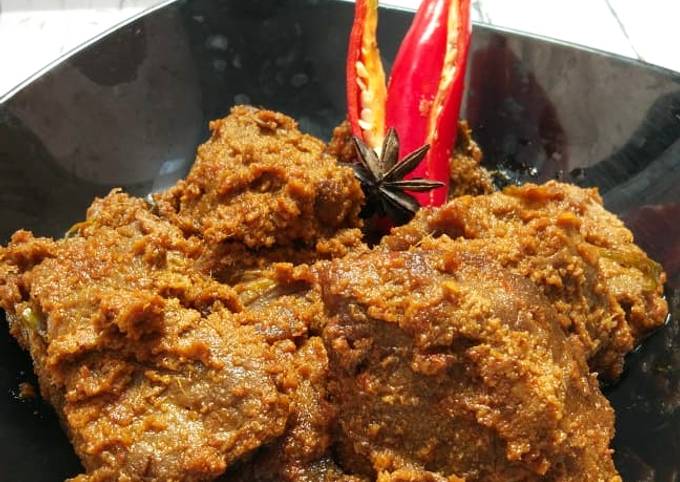 Cara Memasak Rendang Daging ala Icha Irawan (Sooo Simple 👌) Enak