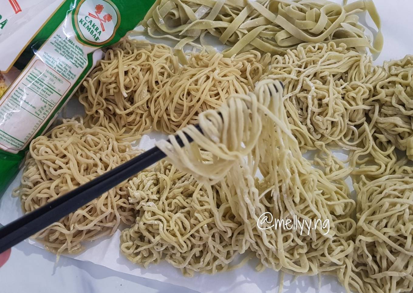 Mie homemade -bakmi- Rasanya enak bgt😍