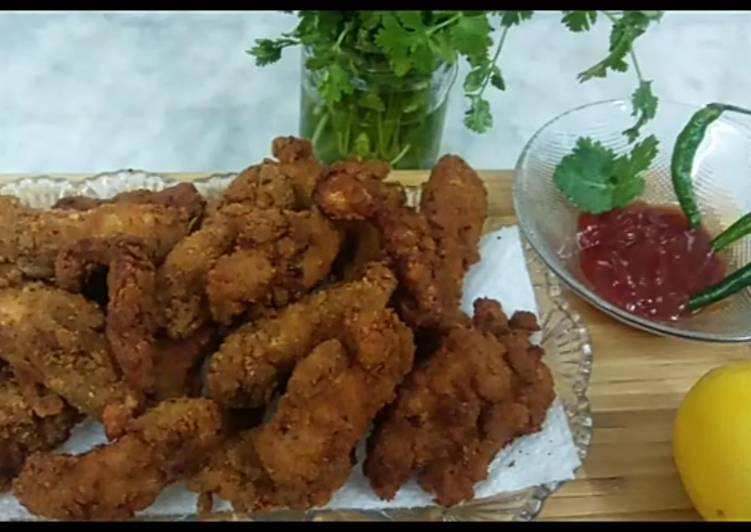 Step-by-Step Guide to Prepare Super Quick Homemade Chicken Finger Strips