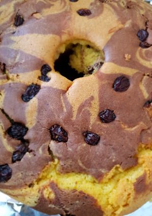 Foto resep Bolu marmer kismis