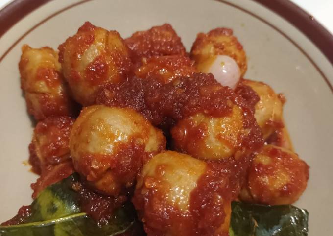Cara bikin Bakso mercon Cara bikin Bakso mercon