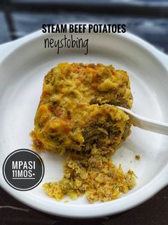 Foto resep #89 Steam Beef Potatoes (MPASI 11Mos+)