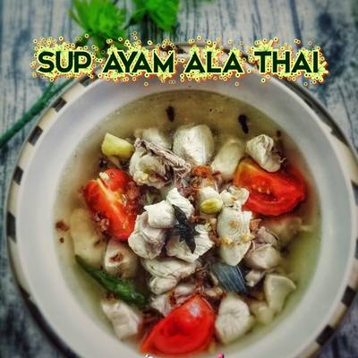 Resipi Sup Ayam Ala Thai Oleh Aniza Bt Abu Bakar Cookpad