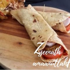 A picture of Hyderabadi Shami Kabab Wraps.