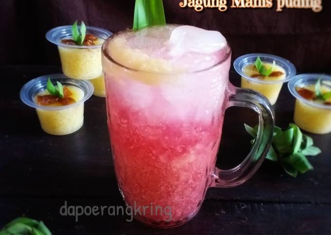 Es kopyor jagung manis puding